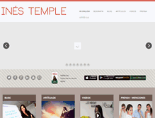 Tablet Screenshot of inestemple.com